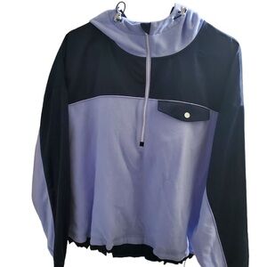 Athleta hooded pullover L